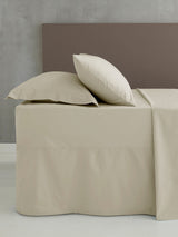 Catherine Lansfield Cream Percale Platform Valance Bed Sheet