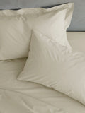 Catherine Lansfield cream percale valance bed sheet - British product