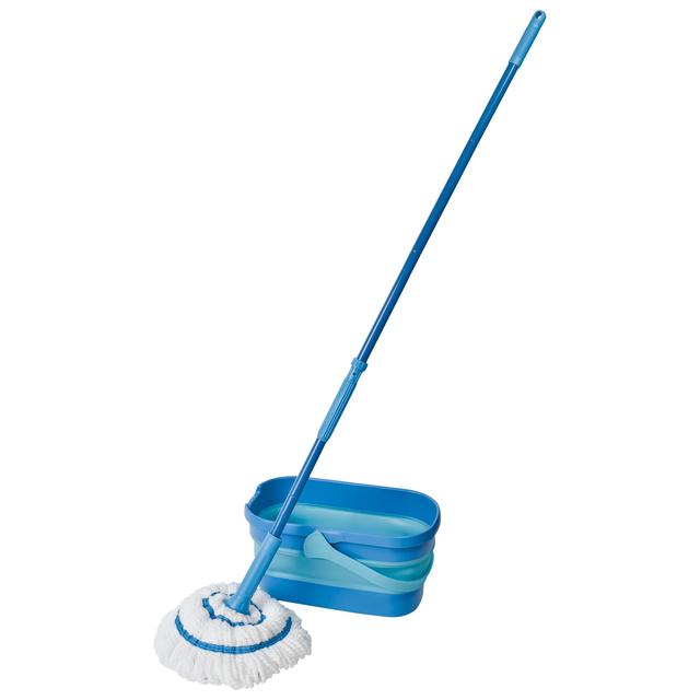Spontex Twist Mop & Bucket Compact Kit GOODS M&S