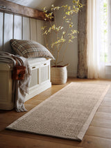 Next Origin Rugs Light Beige Hand Woven Sisal Runner 300cm x 67cm- Buy online at McGrocer