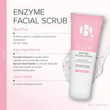 B. Natural Enzyme Facial Scrub 100ml - British product