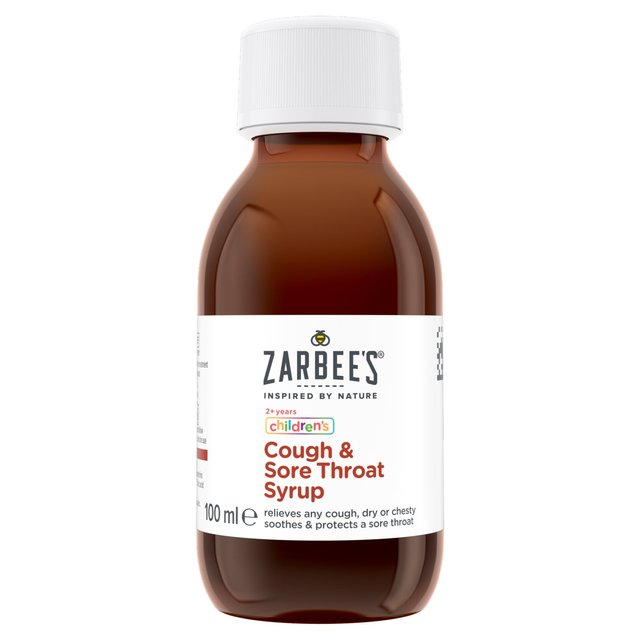 Zarbee's Children's Cough & Sore Throat Syrup   100ml GOODS M&S