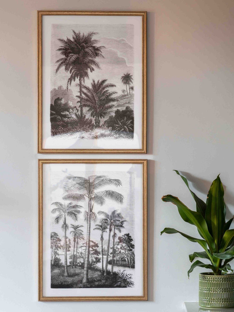 Gallery Home multicoloured botanical framed art set - British product
