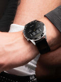 Sekonda Active Plus Smartwatch mit schwarzem Lederarmband