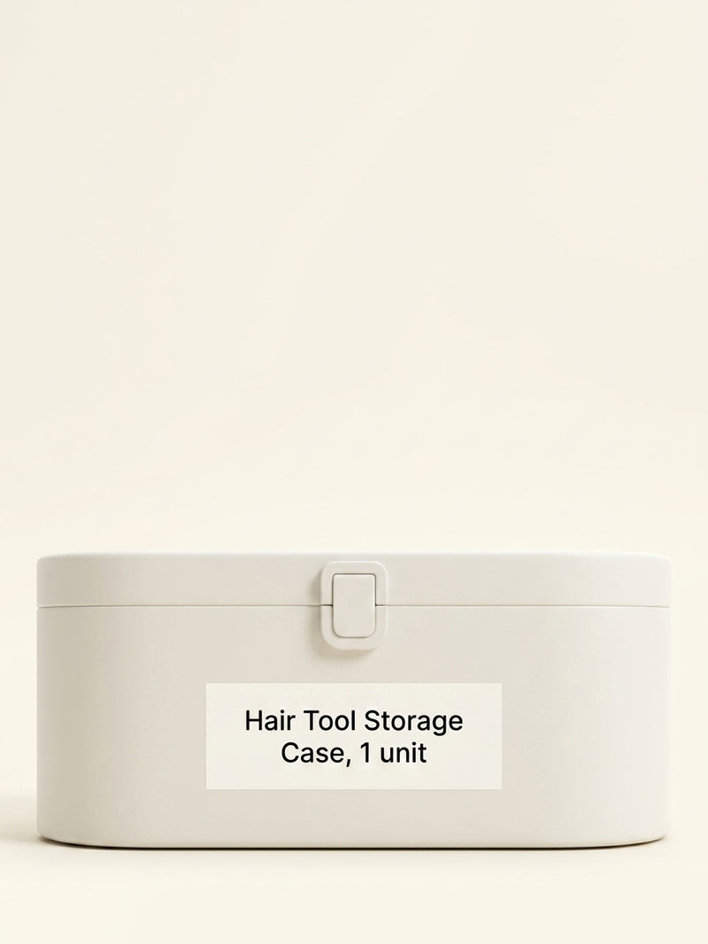 Dyson tan PU leather presentation case for Supersonic hair dryer (British brand)