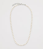 Nialaya Freshwater Pearl Necklace with stainless steel beads, UK version