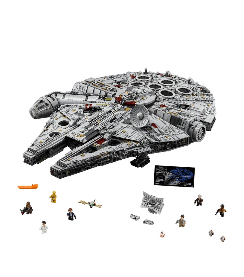 Lego spaceship model collector set with 7,500 pieces, UK version