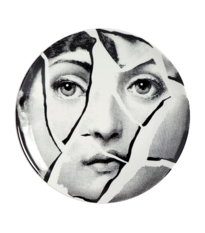 Harrods Fornasetti Tema e Variazioni No. 2 Porcelain Wall Plate 26cm- Buy online at McGrocer