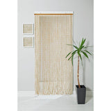 Argos Home beaded door curtain natural 91x190cm, imported from the UK