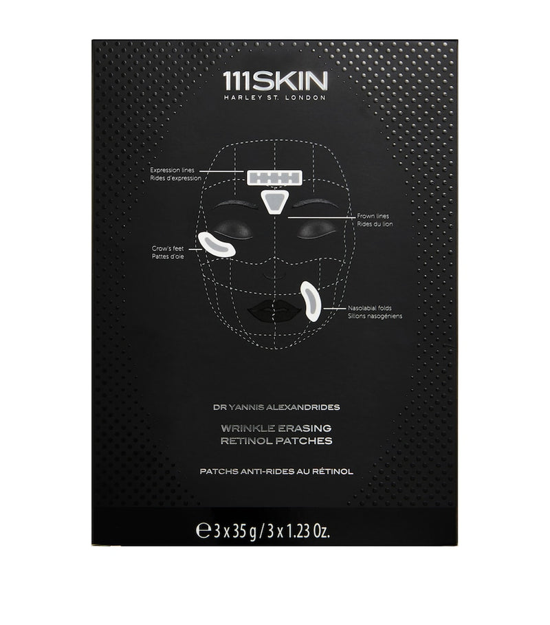 111Skin wrinkle erasing retinol patches 3 x 35g - British product
