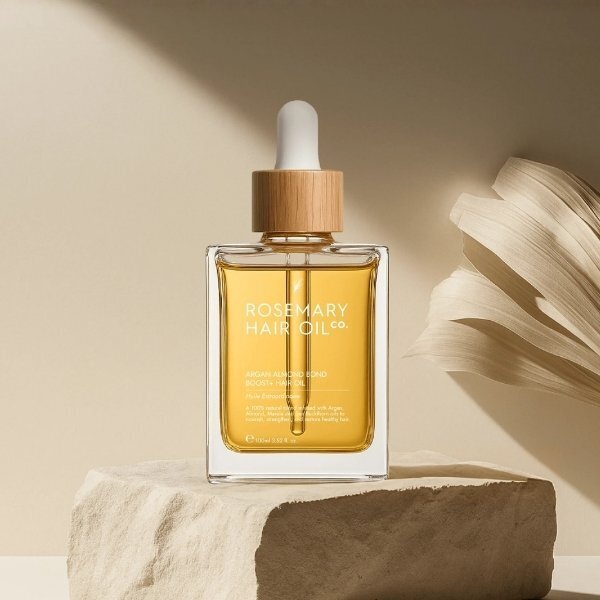 Rosemary Hair Oil Co Argan Almond Bond Boost+ hair oil 100ml - British product