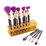 Envie Make-Up Brush Holder Gold 15 Hole - British product
