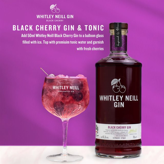 Whitley Neill Black Cherry Gin 70cl GOODS M&S