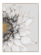 Next Gallery Home White Dahlia Dream Framed Canvas Wall Art 59.5 x 79.5cm- Buy online at McGrocer