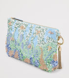 Jimmy Choo Callie satin embellished clutch bag, UK version