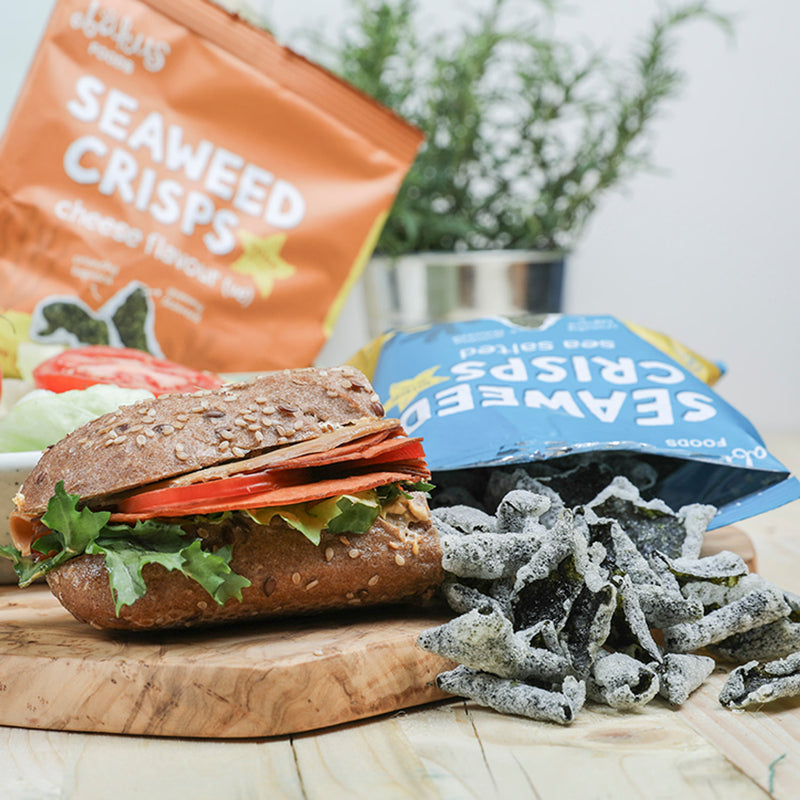 Emily sea salt seaweed crisps 18g, UK version