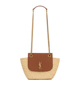 Harrods Saint Laurent Mini Raffia Panier Shoulder Bag- Buy online at McGrocer