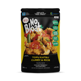 Holland & Barrett No Bloat Tofu Katsu Curry & Rice Instant Meal Pouches 4 x 50g- Buy online at McGrocer