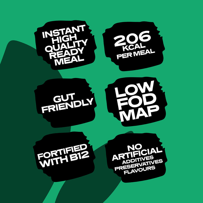 No Bloat tofu katsu curry and rice 4x50g pouches (British brand)