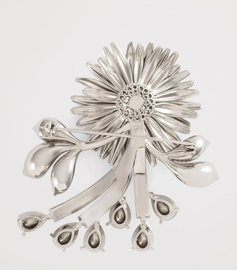Dolce&Gabbana flower brooch brass 13cm - British product