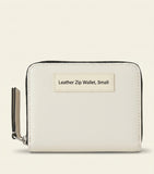 Mulberry logo plaque purse in leather - British brand