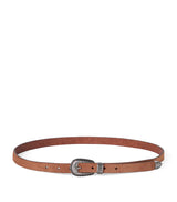 Harrods Brunello Cucinelli Leather Belt - 2cm Width- Buy online at McGrocer