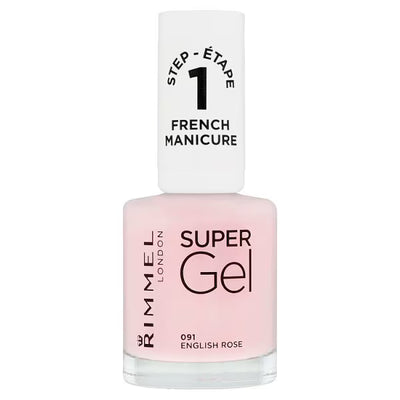 Superdrug Rimmel London Super Gel Nail Polish English Rose- Buy online at McGrocer