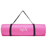 Opti yoga mat 12mm pink - British product