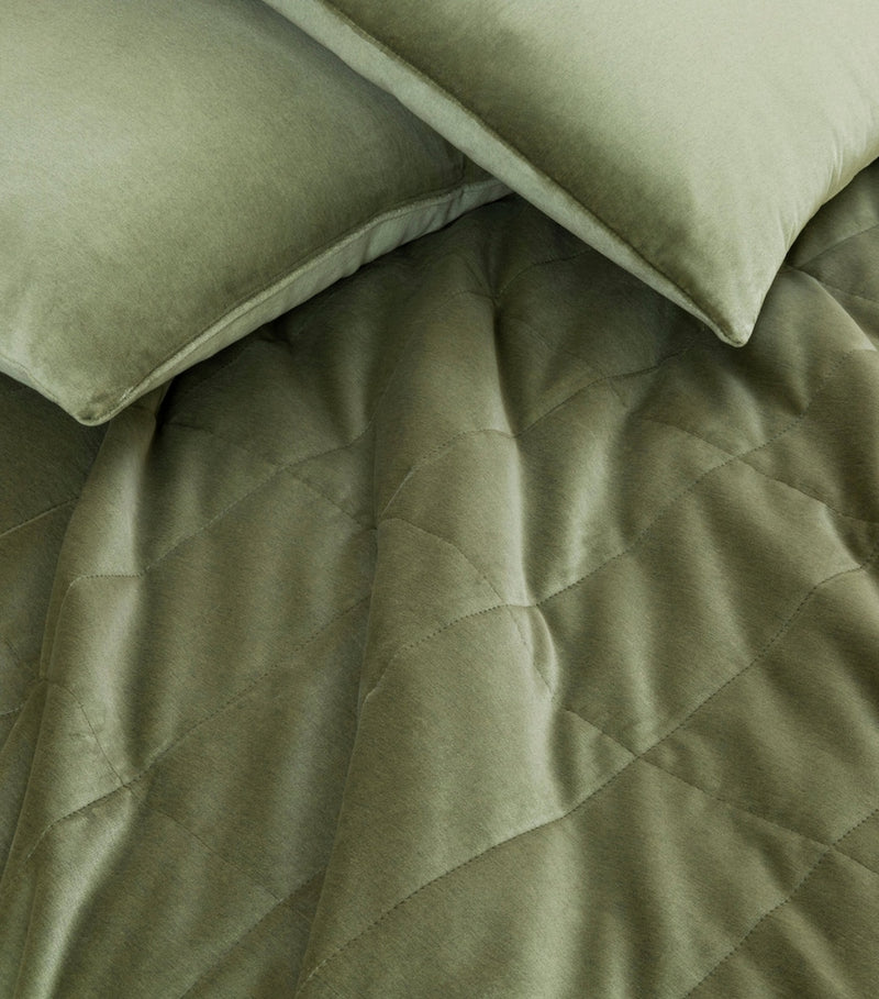 Frette luxury velvet cushion cover 65cm x 65cm, imported from the UK