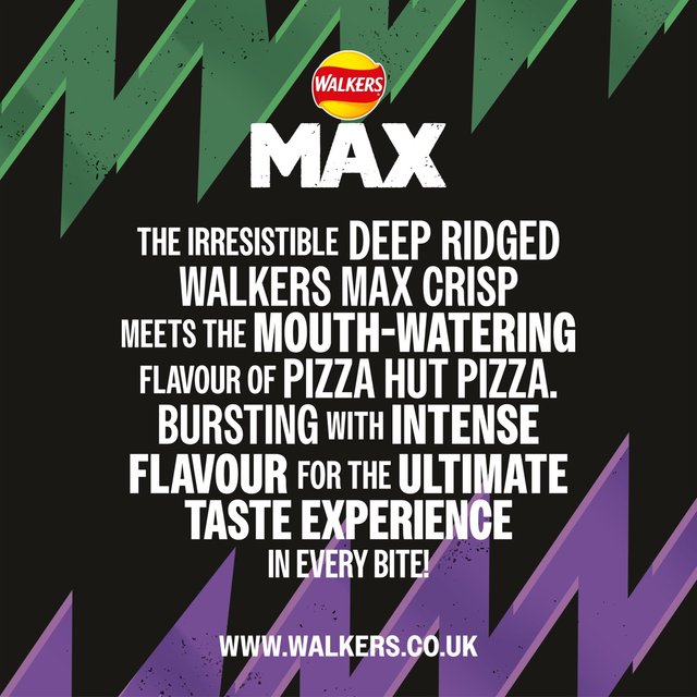 Walkers Max Pizza Hut Pepperoni Feast Sharing Crisps 140g GOODS M&S