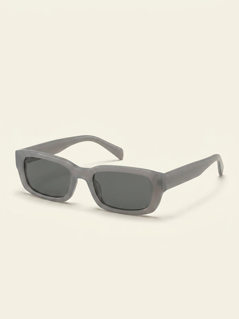 Prada rectangular black sunglasses with acetate frame, UK version