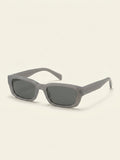 Prada rectangular black sunglasses with acetate frame, UK version