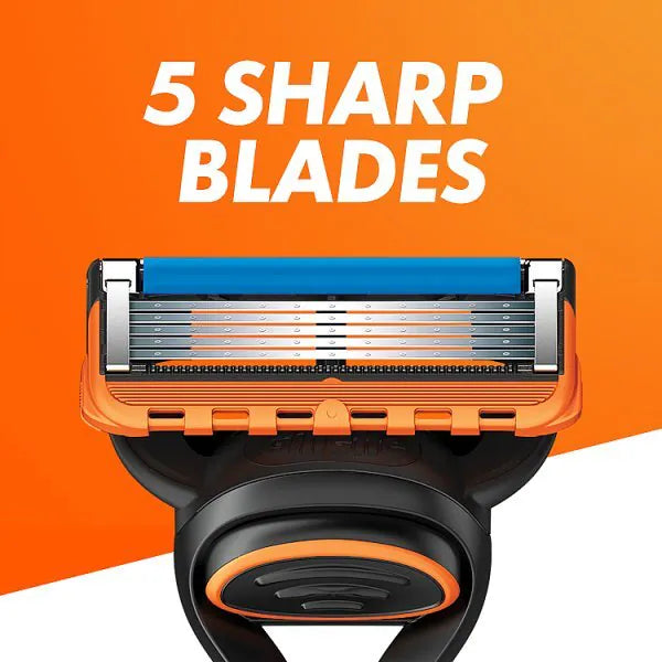 Gillette Fusion5 Men's Razor with 5 Blades, UK version