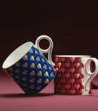 Wedgwood bone china LOVE mug 8.5cm, imported from the UK