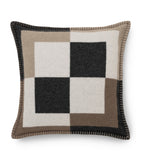Begg x Co Valatzu Chequers cushion 51cm x 51cm - British product