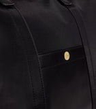 Harrods medium nylon tote bag with leather trim - British product