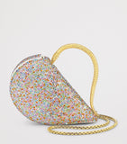 Bvlgari mini Serpenti Cuoricino top-handle bag with crystals, UK version