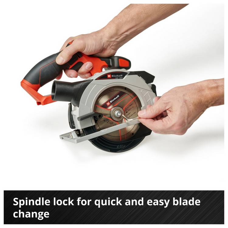 Einhell cordless circular saw Power X-Change 150mm 18V (British brand)