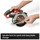 Einhell cordless circular saw Power X-Change 150mm 18V (British brand)