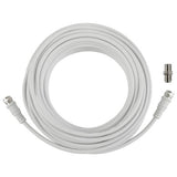 Nickel plated satellite extension lead 10m, imported from the UK