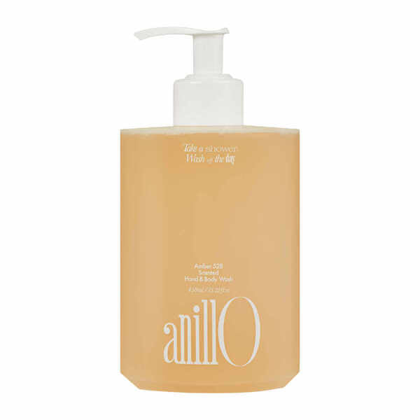 anillO Amber528 scented hand and body wash 450ml, imported from the UK