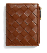 Harrods Bottega Veneta Small Leather Bifold Wallet- Buy online at McGrocer