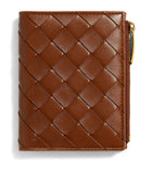 Bottega Veneta Small Leather Bifold Wallet, imported from the UK