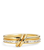 Spinelli Kilcollin Leora yellow gold diamond ring, UK version