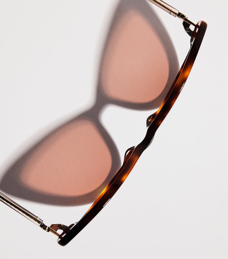 Maje acetate cat eye sunglasses tortoiseshell, UK version