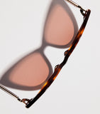 Maje acetate cat eye sunglasses tortoiseshell, UK version