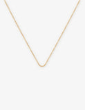 Monica Vinader fine chain yellow gold-plated vermeil 24 inch - British product