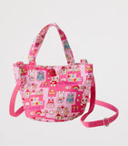 Miki House retro game art tote bag 15cm - British product
