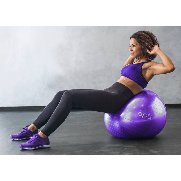 Opti gym ball purple 65cm, imported from the UK