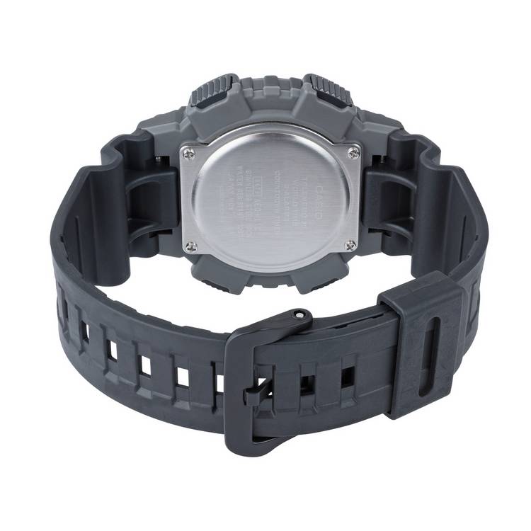 Casio Telememo digital watch black resin strap 47mm (British brand)